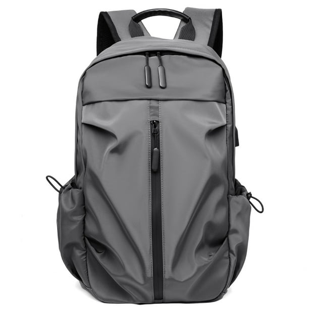 QW Deep Storage Laptop Backpack with USB Charging Port Water Resistant Computer Durable College School Bookbag 